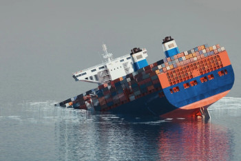 Фотография к новости: У берегов Пхукета затонул контейнеровоз с опасными веществами