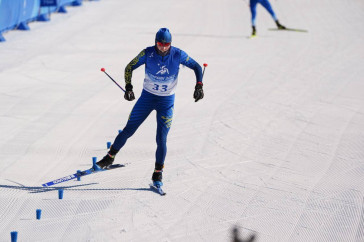 Фотография к новости: Мужской скиатлон на Олимпиаде: результаты казахстанских лыжников