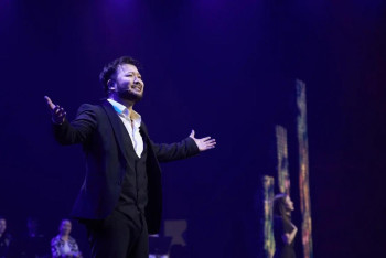 Фотография к новости: "Қазағым-ай": в Астане почтили 95-летие Мукагали Макатаева