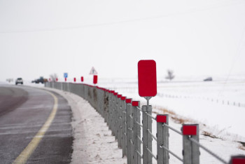 Фотография к новости: Тросовые ограждения тестируют на трассе Астана – Алматы