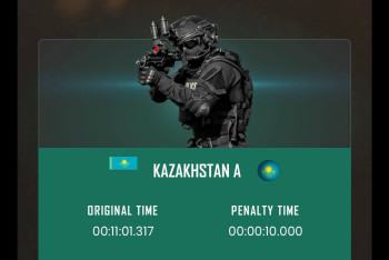 Фотография к новости: Казахстанские спецподразделения стали первыми на UAE SWAT Challenge - 2026