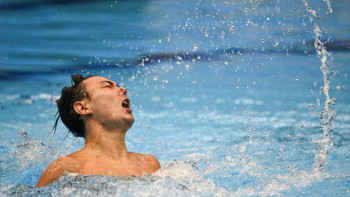 Фотография к новости: Казахстанец завоевал "золото" на этапе Кубка мира по артистическому плаванию