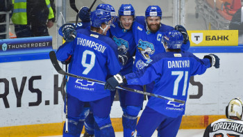 Фотография к новости: "Барыс" спас игру с 0:2, но уступил лидеру КХЛ в овертайме