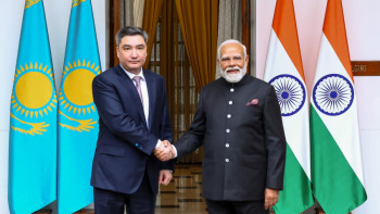 Фотография к новости: Казахстан готов увеличить экспорт в Индию на $150 млн и стать цифровым мостом Востока и Запада