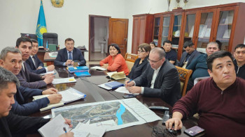 Фотография к новости: Водники Казахстана поддерживают проведение республиканского референдума по новой Конституции