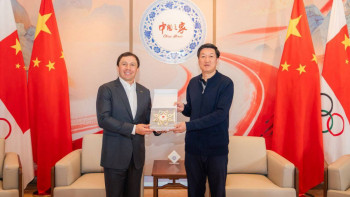 Фотография к новости: Головкин укрепил азиатский вектор: на Олимпиаде-2026 прошли переговоры с НОК Китая