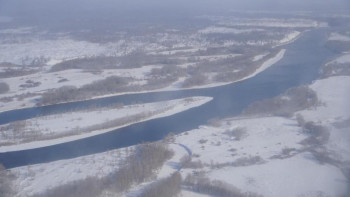 Фотография к новости: В области Абай с воздуха проверили опасные участки перед паводками