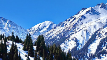 Фотография к новости: Турист погиб в горах Алматы