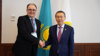 Фотография к новости: Штаб Миссии наблюдателей от СНГ приступил к работе в Казахстане