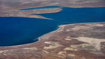 Фотография к новости: Объем воды Северного Арала достиг 23 кубических километра