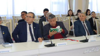 Фотография к новости: Амангельды Кеншиликулы представил новые книги в столице