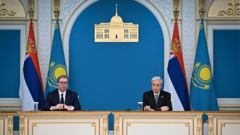 Фотография к новости: Токаев: Казахстан создаст все условия для работы сербских предпринимателей