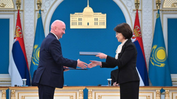 Фотография к новости: От здравоохранения до кино: Казахстан и Сербия подписали ключевые соглашения