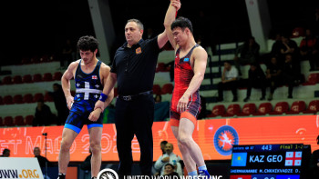 Фотография к новости: Казахстанские борцы завоевали четыре золота на турнире в Албании