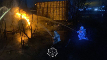 Фотография к новости: Мощный взрыв газа произошел на АГЗС в Актобе