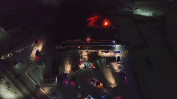 Фотография к новости: В Семее горит детский развлекательный центр