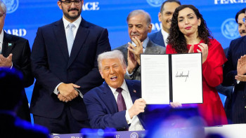 Фотография к новости: Казахстан пока не обсуждал сумму взноса в Совет мира