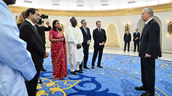 Фотография к новости: Токаев принял верительные грамоты послов восьми государств