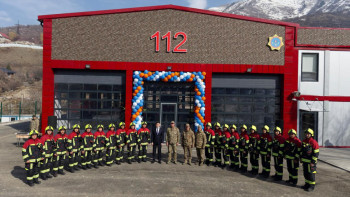 Фотография к новости: Первый в Казахстане пожарно-спасательный комплекс нового формата открыли в Алматы