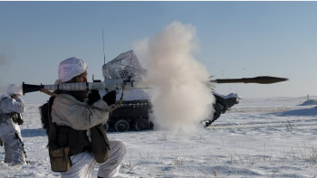 Фотография к новости: Огневую подготовку отработали в бригаде имени Касыма Кайсенова