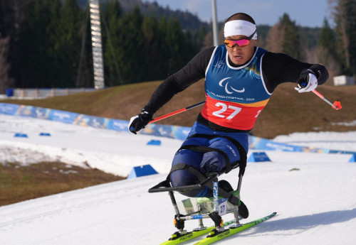 Фотография к новости: Паралимпийские игры Милан-Кортина: Ербол Хамитов вышел в финал