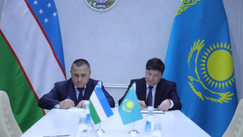 Фотография к новости: Казахстан и Узбекистан подписали новый план сотрудничества