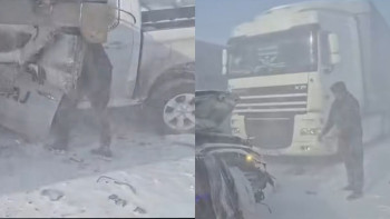 Фотография к новости: Массовое ДТП произошло на трассе Астана-Караганда: один человек погиб