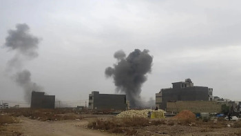 Фотография к новости: Военный лагерь на юге Багдада подвергся удару