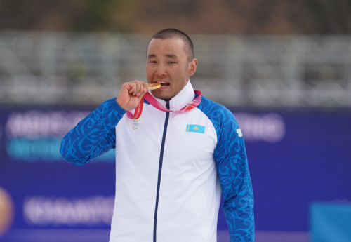 Фотография к новости: Ербол Хамитов прокомментировал свою победу на Паралимпиаде