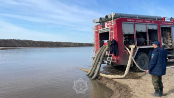 Фотография к новости: Более 800 км дамб построено к паводковому периоду в Казахстане