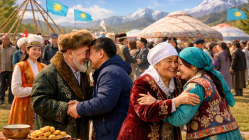 Фотография к новости: В Казахстане отмечают Көрісу күні — день встреч и примирения