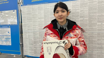 Фотография к новости: «Я могу повлиять на будущее страны»: 18-летняя Жансая впервые проголосовала на референдуме