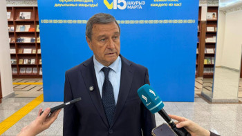 Фотография к новости: Референдум в Казахстане организован на высоком уровне – глава ЦИК Таджикистана