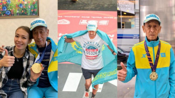 Фотография к новости: Столичный марафонец-ветеран принял участие в референдуме