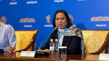 Фотография к новости: Посол СВМДА отметила условия для людей с инвалидностью на референдуме