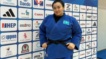 Фотография к новости: Казахстанская дзюдоистка завоевала медаль престижного турнира в Польше