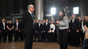 Фотография к новости: Молодежь Казахстана выразила поддержку всем инициативам Главы государства