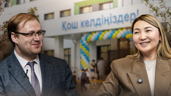 Фотография к новости: "Важная тема": Как "Келешек мектептері" помогают искоренять трехсменное обучение