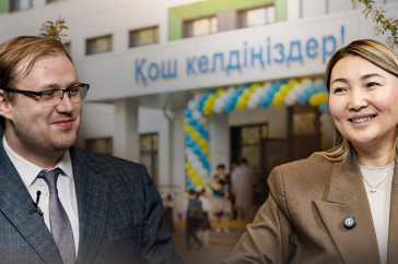 Фотография к новости: "Важная тема": Как "Келешек мектептері" помогают искоренять трехсменное обучение