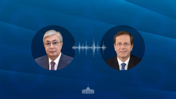 Фотография к новости: Токаев провел телефонный разговор с Президентом Израиля