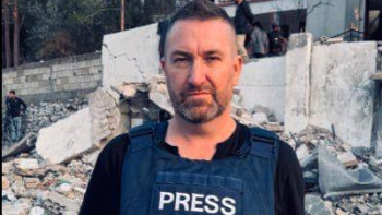 Фотография к новости: Журналисты были ранены в результате удара ракеты в Ливане