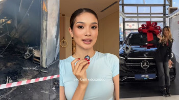 Фотография к новости: Машина блогера сгорела на СТО: автомобиль уничтожен полностью