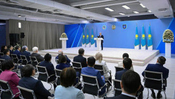 Фотография к новости: Президент призвал казахстанцев к новым целям и глобальной конкурентоспособности 