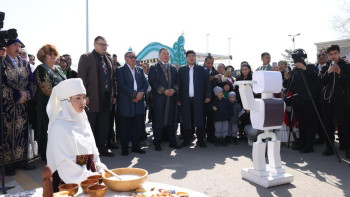 Фотография к новости: Наурыз в новом формате представили жителям Конаева