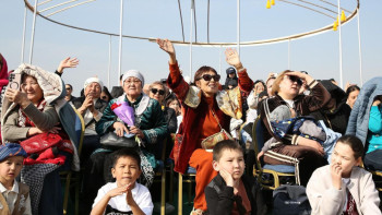 Фотография к новости: Самый большой шанырак: в Алматы в дни Наурыза установлен мировой рекорд