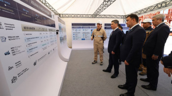 Фотография к новости: Проект на 1000 МВт: в Туркестане строят крупнейшую электростанцию страны