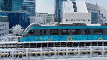 Фотография к новости: LRT в Астане достиг скорости 80 км/ч