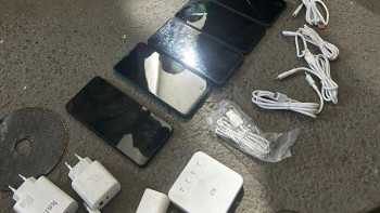 Фотография к новости: Попытку крупной контрабанды гаджетов в колонию пресекли в Жетысу