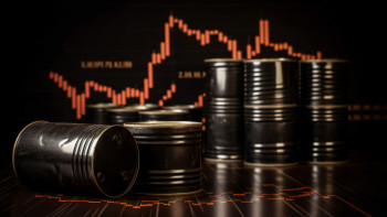 Фотография к новости: Цены на нефть снизились: Brent торгуется около $103 за баррель