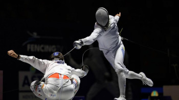 Фотография к новости: Руслан Курбанов стал серебряным призёром турнира по фехтованию